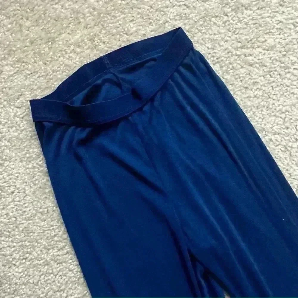 Patagonia Capilene Base Layer Leggings Blue Wm Sz Small Light Weight Polyester